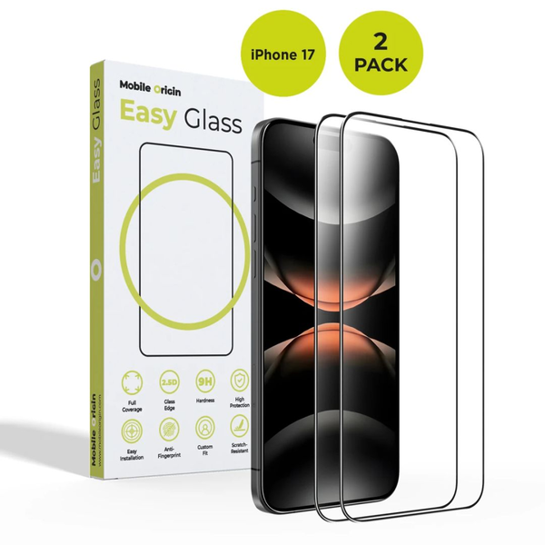 Tvrdené sklo Mobile Origin pre Apple iPhone 17 Pro Max 2 ks
