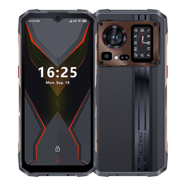 HOTWAV Cyber 15 6.6" 12+12GB/256GB barna okostelefon