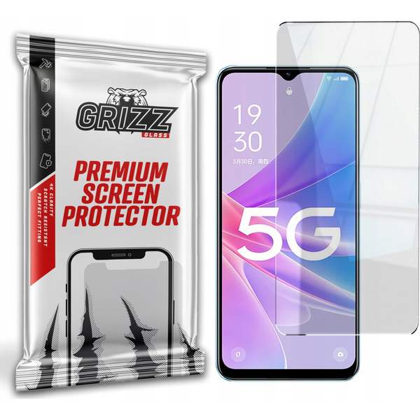  GrizzGlass Szkło hybrydowe GrizzGlass HybridGlass Oppo A1x 5G