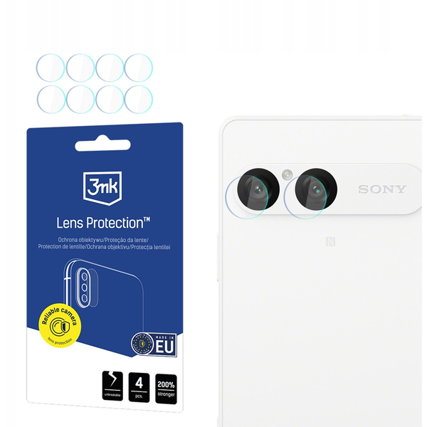Sklo hybridní 3MK pro Sony Xperia 10 VII 4 ks
