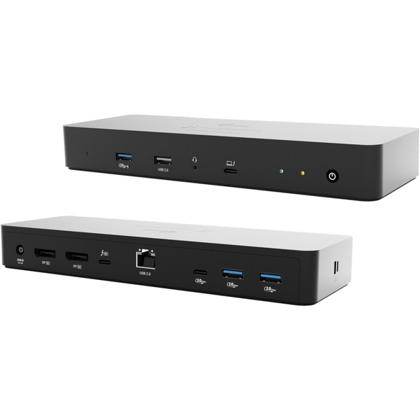 i-tec TB4INTGDUAL4KDOCPD laptop dock & poortreplicator Bedraad Zwart