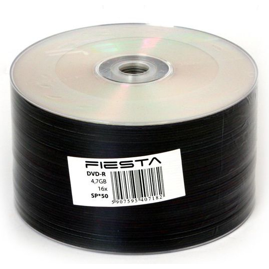 Fiesta DVD-R 4.7 GB 16x 50 sztuk (FD1650-)