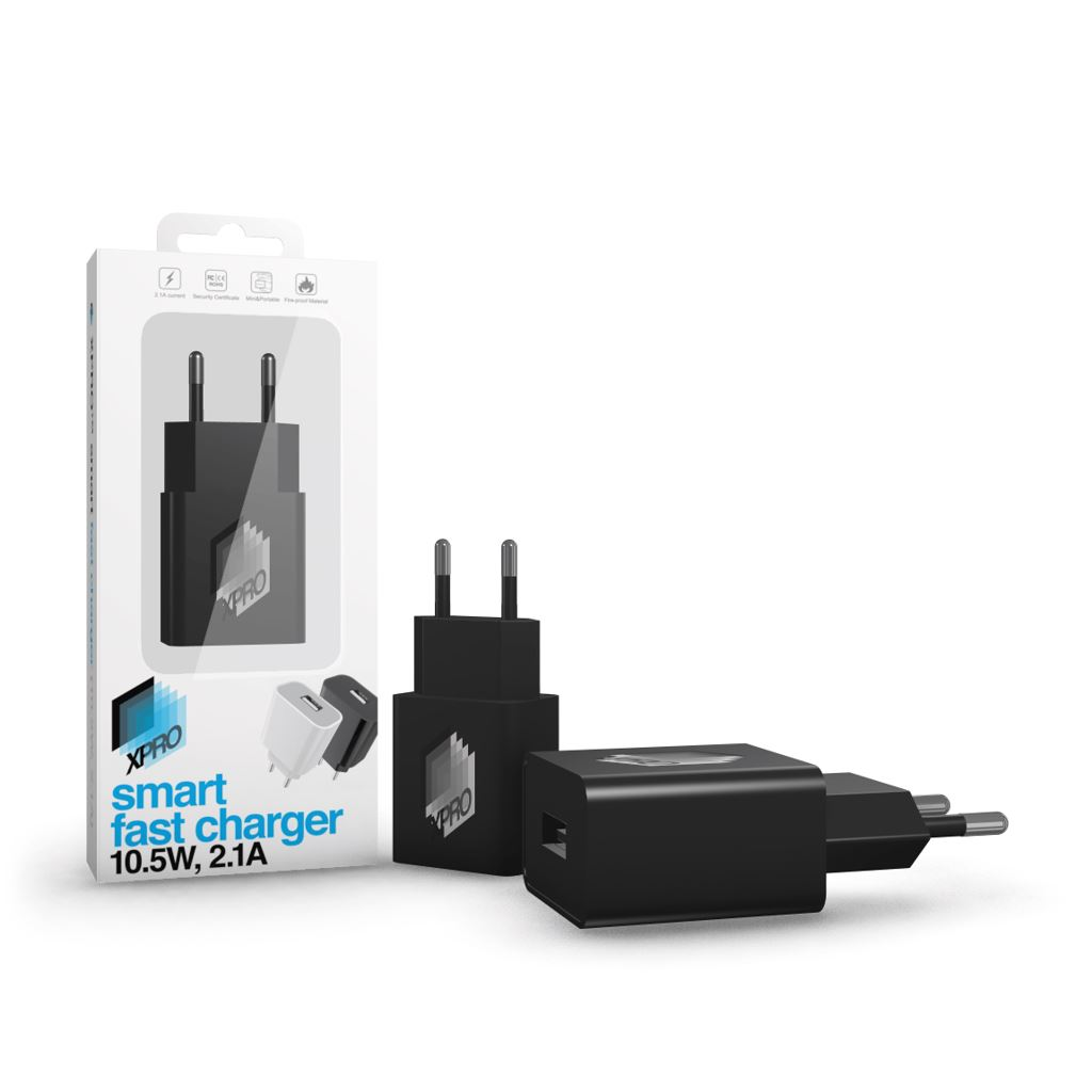 Xprotector Smart hálózati töltő adapter (2.1A) fekete (115270) (x115270)