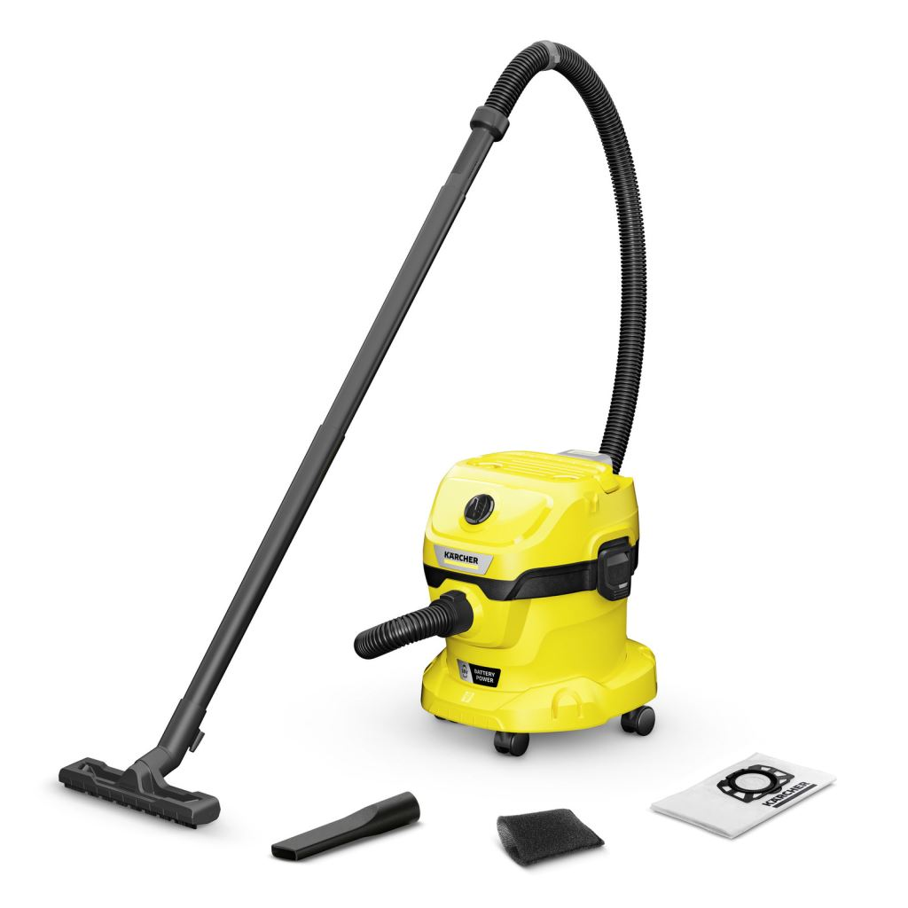 Karcher WD 2-18 nedves-száraz porszívó, akku nélkül (16285000) (16285000)