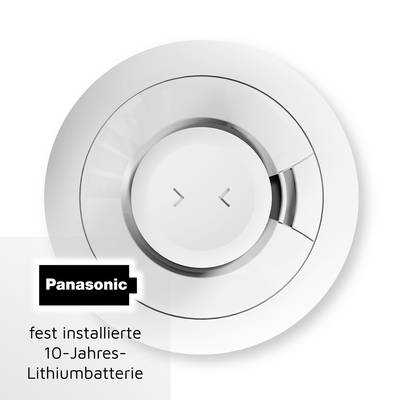 Ei Electronics Tűzjelző, elemes, 10 év elemélettartam, O 119,6 x 56,3 mm, Ei630W (Ei630W-3XD) (Ei630W-3XD)