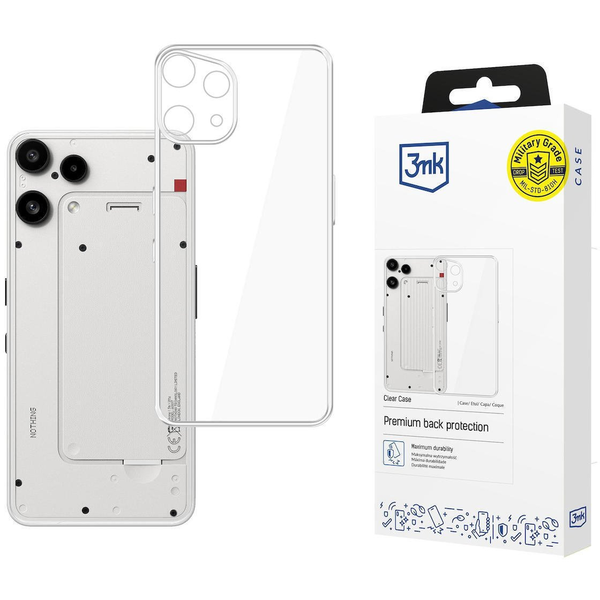 Zadní Kryt 3mk pro Nothing Phone (3a) Lite bezbarvý