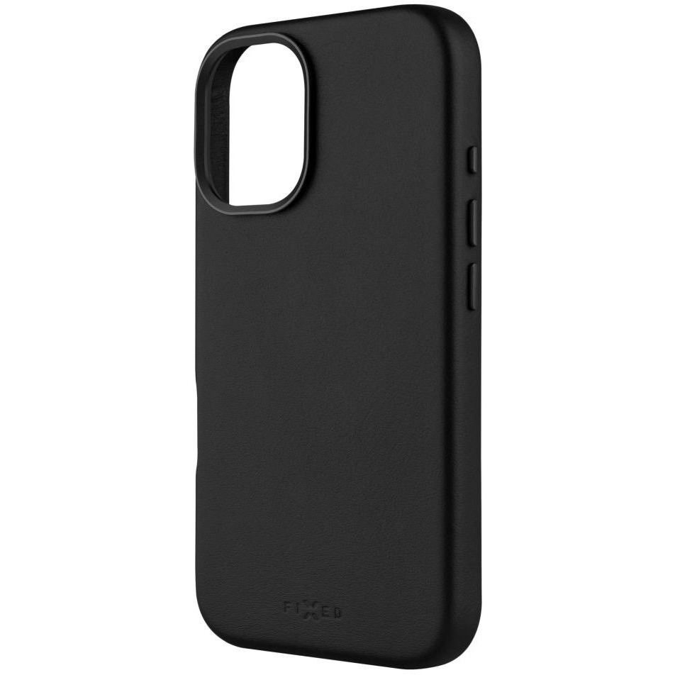 FIXED MagLeather Apple iPhone 16 MagSafe fekete tok (FIXLM-1400-BK)