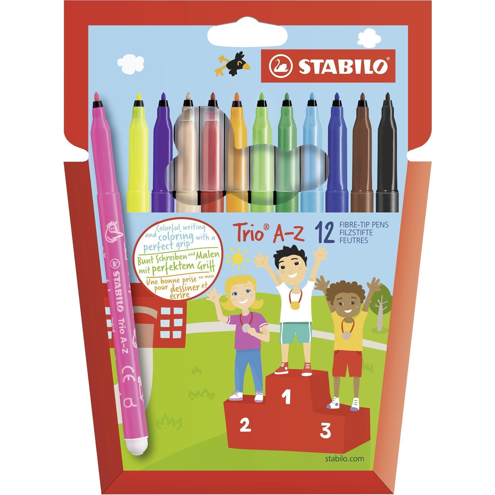 STABILO Trio A-Z 12 db tok (4006381355629)