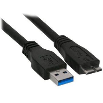 InLine 4043718153794 USB кабел USB 3.2 Gen 1 (3.1 Gen 1) 1,5 м USB A Micro-USB B Черен