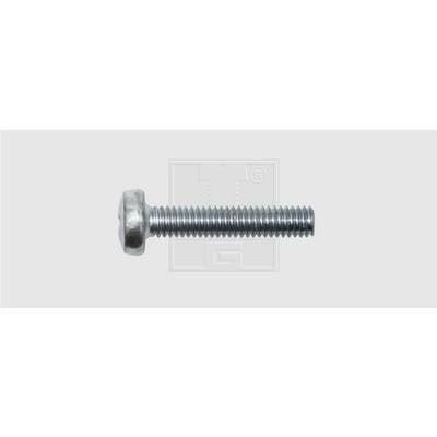 Metrikus csavar 100 db-os készlet M6 40 mm kereszthornyú DIN 7985 Philips SWG (4009146053419)