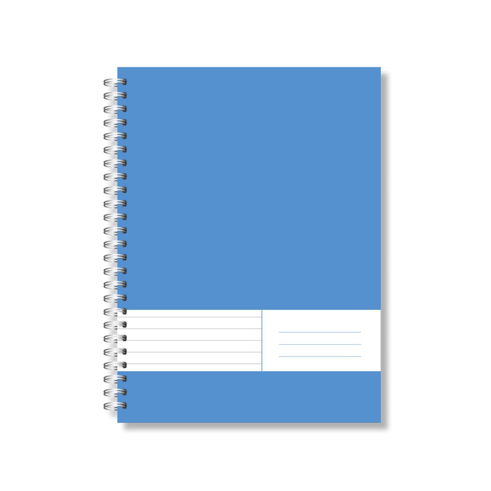 Pátria Design 70 lapos A5 vonalas spirálfüzet - Kék (P1112-1761)