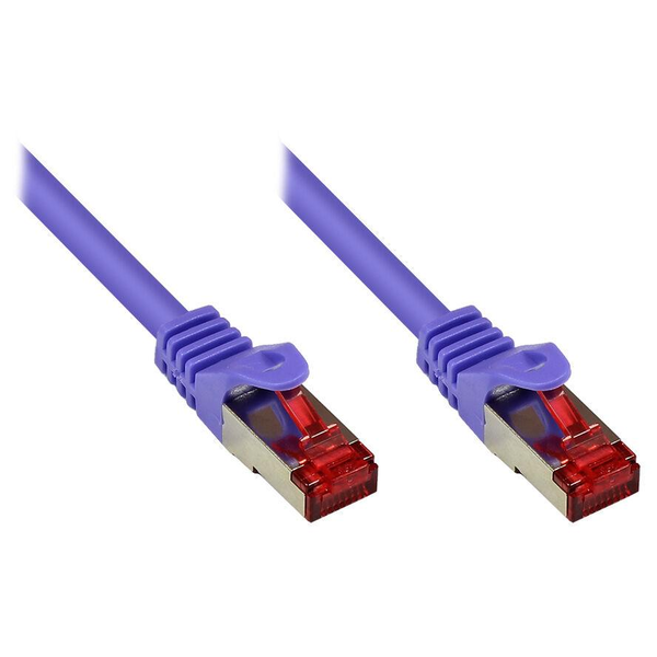 Good Connections Cat.6 Patchkabel S/FTP violett 0,15m