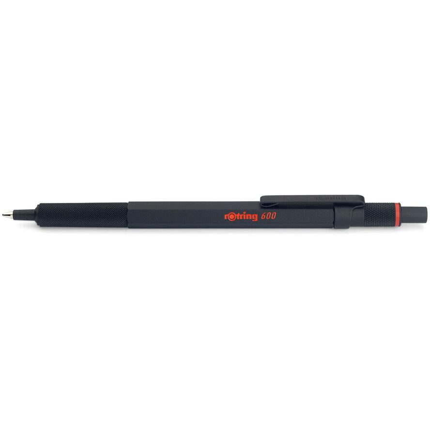 Rotring 600 1,0mm fekete nyomógombos golyóstoll (2032577)