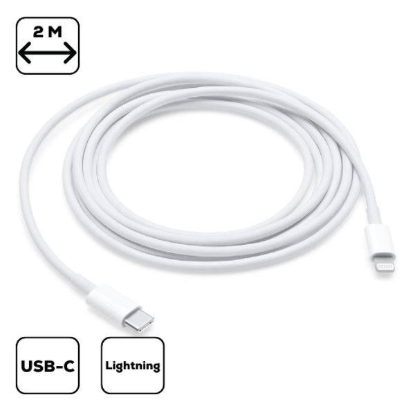 Кабел за данни Apple USB-C към Lightning кабел, 2 м