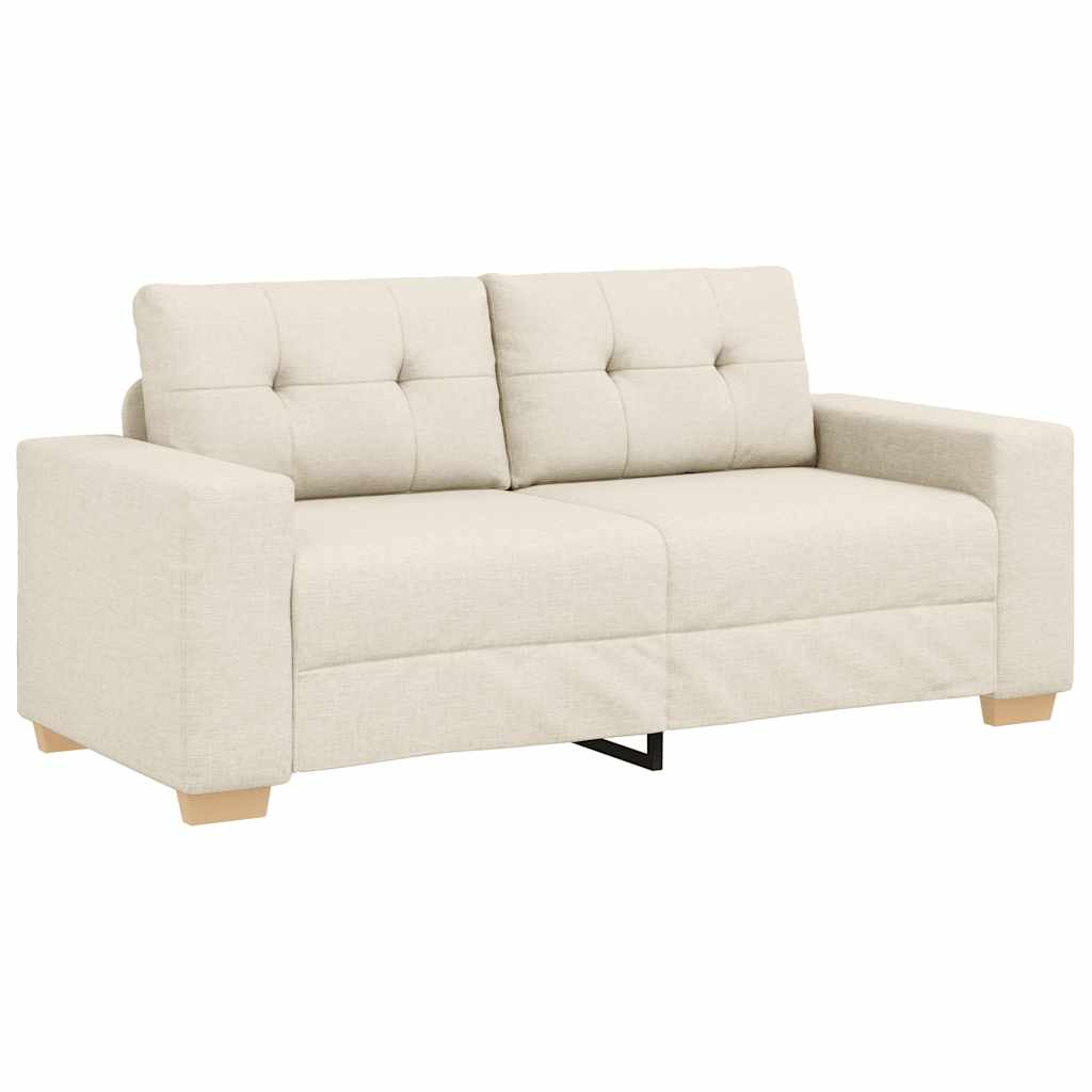 vászon loveseat kanapé 140 cm (4105087)