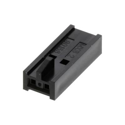 Molex Hüvelyház kábel Pólusok száma 2 Raszterméret: 2.54 mm 901560142 1 db csomag (901560142)