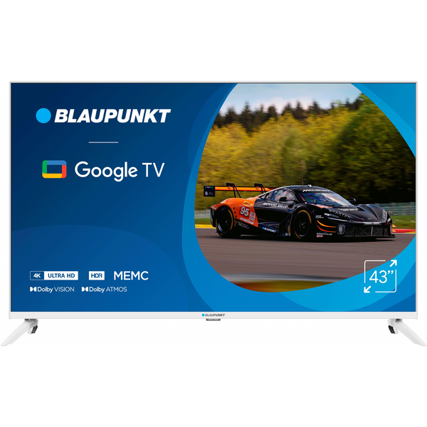 LED televize Blaupunkt 43UBG6010S 43" 4K UHD bílá