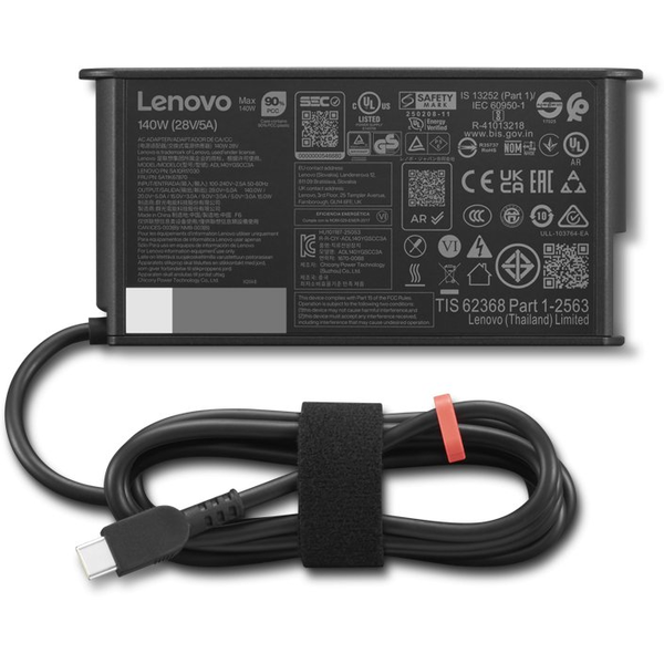 Lenovo 4X21U28818 netvoeding & inverter Binnen 140 W Zwart