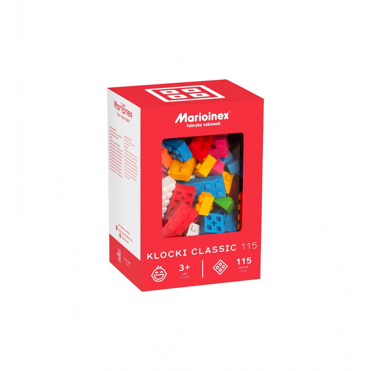 Marioinex Blocks Classic 115 darabos készlet (902868)