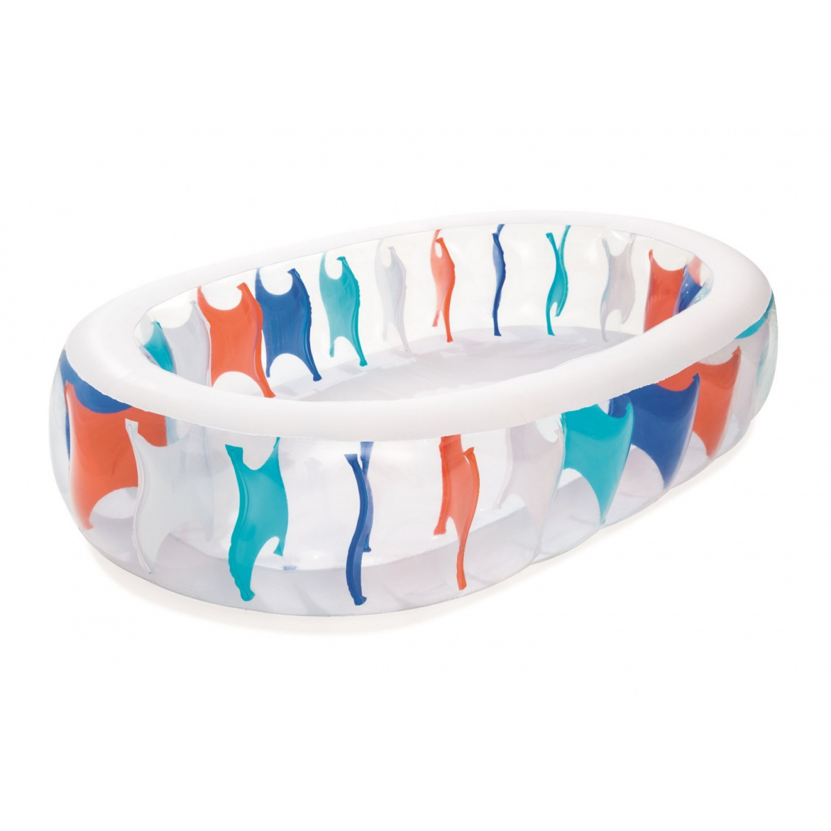 Bestway Elliptikus Felfújható gyerek medence - 229x152x51 cm (54066)