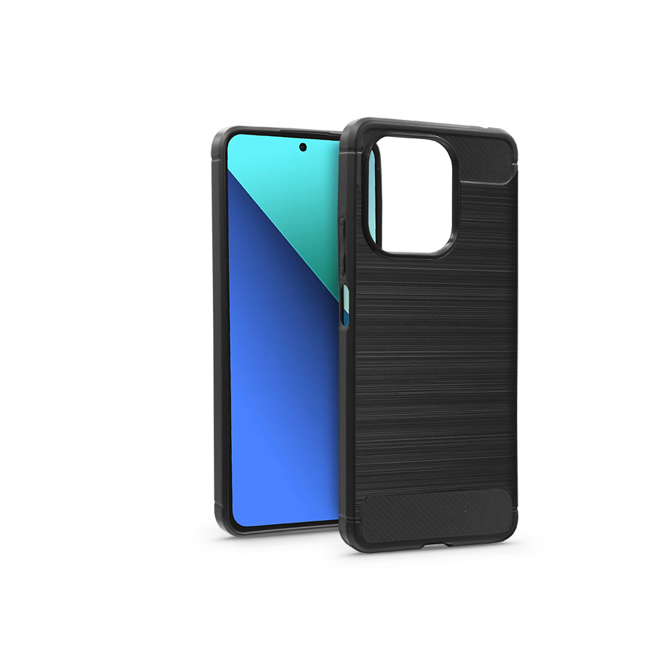 Xiaomi Redmi Note 13 4G szilikon hátlap - Carbon - fekete (HF284007)
