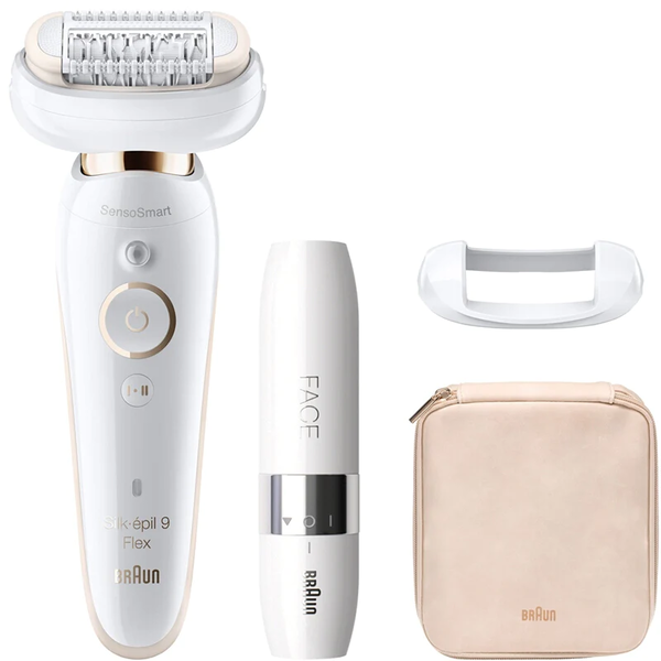Braun Silk-épil 9 Flex 9005 40 pincetai Auksas, Balta