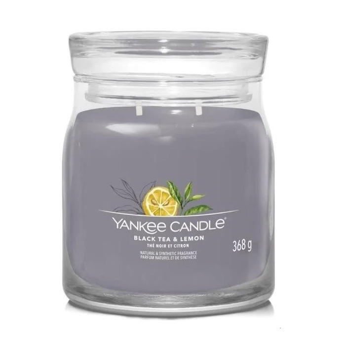 Yankee Candle Signature Black Tea & Lemon Illatgyertya 368g (1630012E)