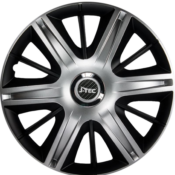 Jacky Auto 13"-os Maximus dísztárcsa szett ezüst-fekete (4db) (JACKY13127)