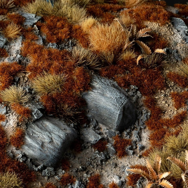  Gamers Grass Gamers Grass: Grass tufts - 2 mm - Brown Tufts (Wild)