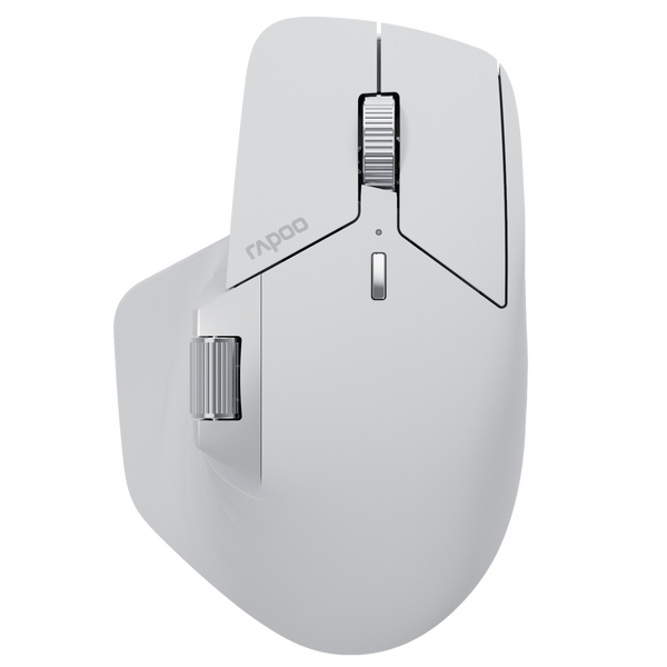 Rapoo MT760L Multi-Mode Bluetooth Egér Szürke/Fehér
