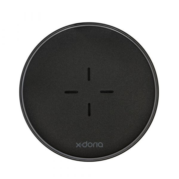 X-Doria Pebble Qi vezeték nélküli gyorstöltő - Fekete (3X720701A)
