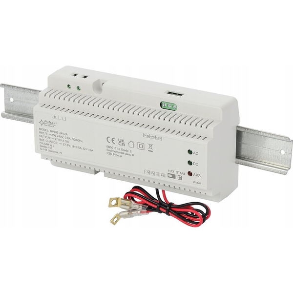 ZASILACZ BUFOROWY IMPULSOWY DING2-24V2A PULSAR