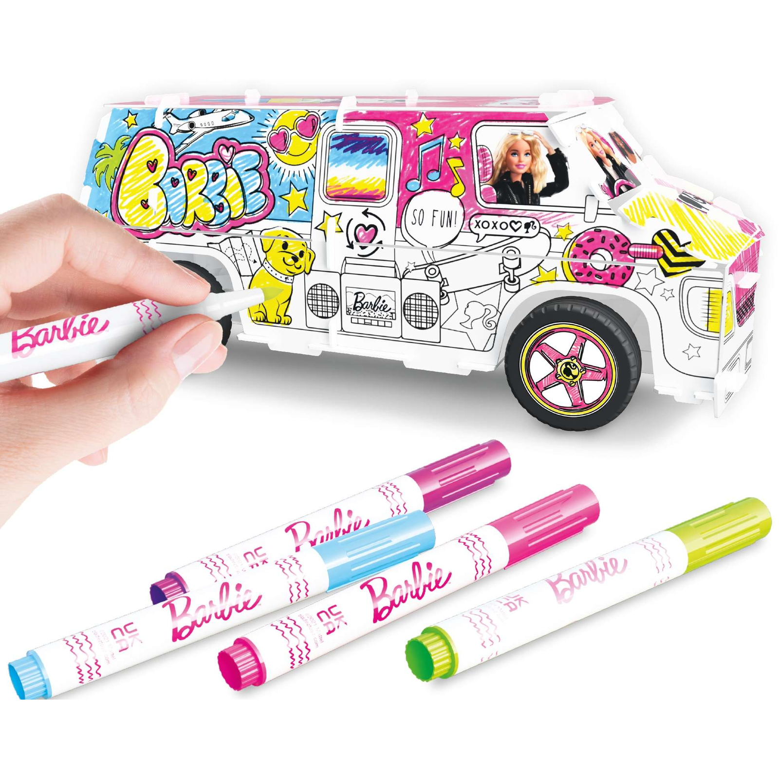 Barbie Csináld magad kisbusz kreatív készlet (M01Y)