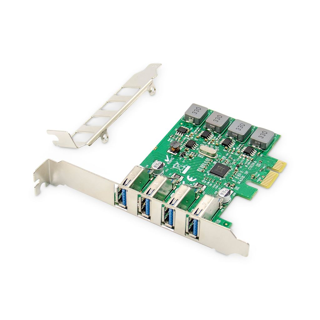 Digitus 4xUSB 3.2 Gen 1 bővítő kártya PCIe (DS-30226) (DS-30226)