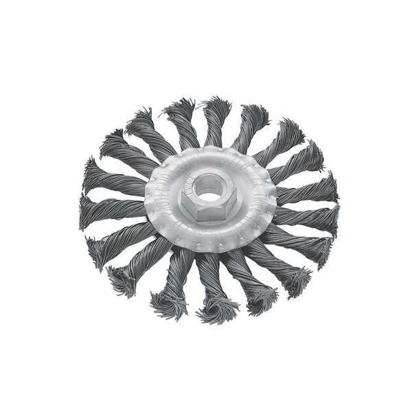  Modeco Szczotka druciana tarczowa do szlifierki stalowa 115mm - MN-69-112