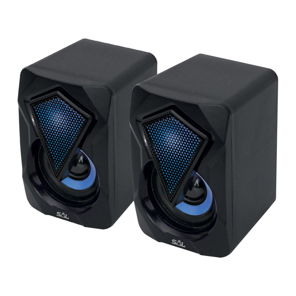Reproduktory pro PC SAL PCS230 RGB AUX+BLUETOOTH
