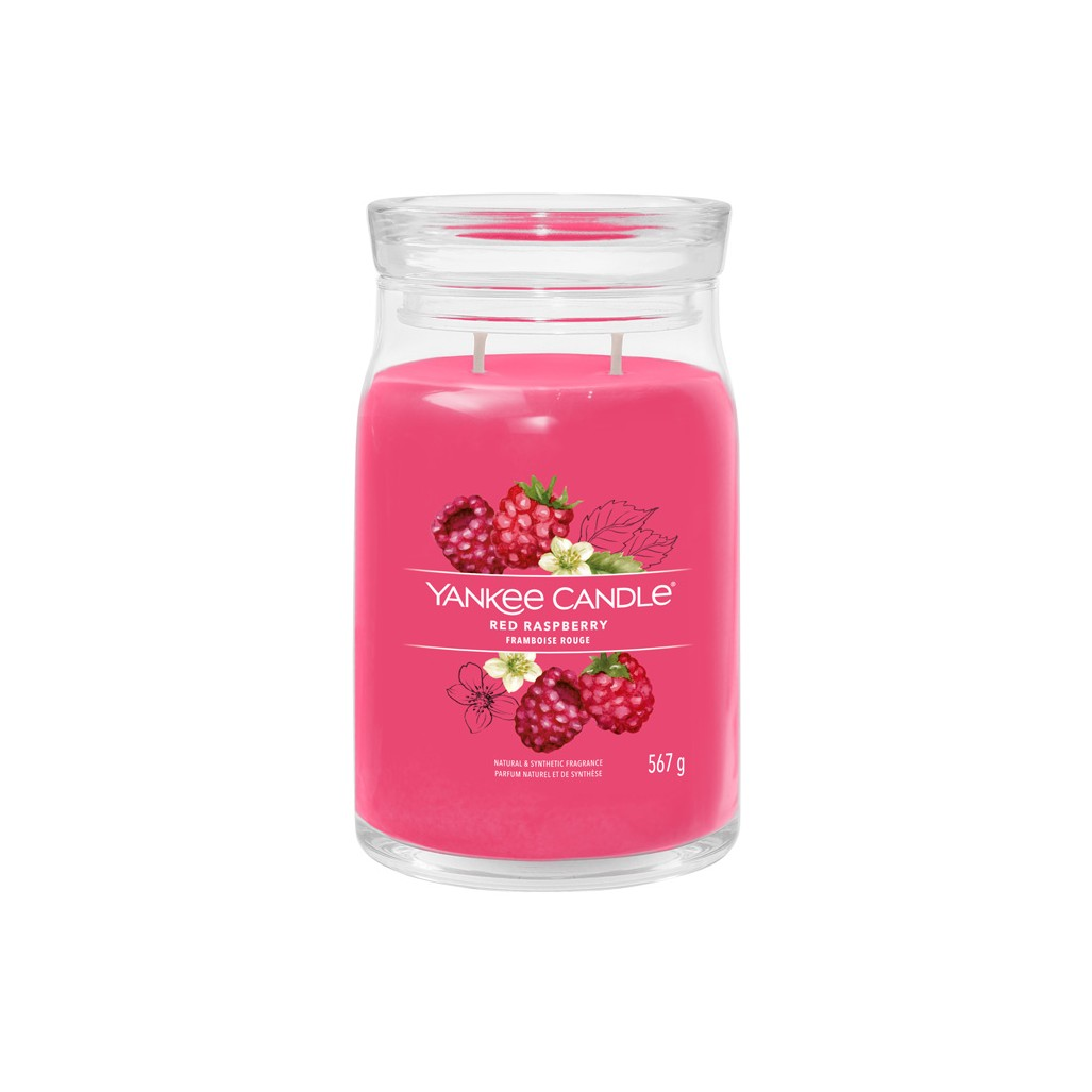 Yankee Candle Signature Red Raspberry Illatgyertya 567g (1701375E)