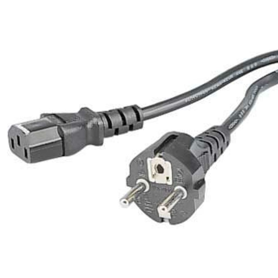 Hama 00029934 tápkábel Fekete 1,4 M (29934)