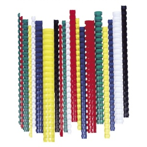 Fellowes 51mm műanyag spirál 411-450 laphoz - Fekete (50 db) (5350502)