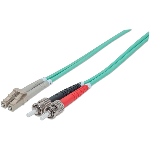 Intellinet 751117 InfiniBand og fiberoptisk kabel 1 m ST LC Turkisfarve