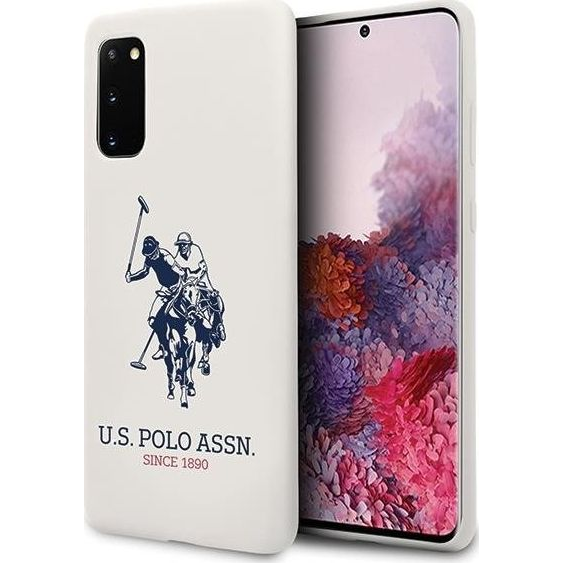 US Polo Silicone Collection S20 G980 Telefon tok - Fehér (67860-uniw)