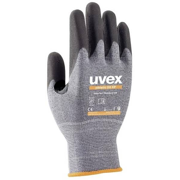 Uvex athletic 6038 6003006 vágás ellen védő kesztyű 6-os méret, 1 pár (6003006)