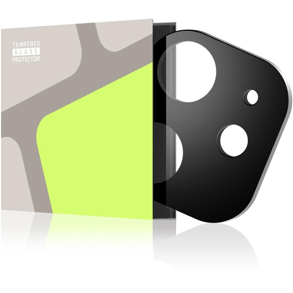 Tempered Glass Protector iPhone 11 / 12 mini kamera védő fólia - tokbarát