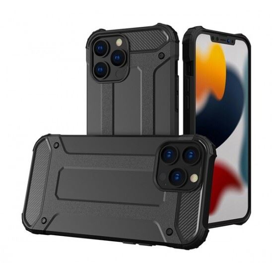 Forcell Armor Apple iPhone 14 Pro Max hátlap tok fekete (67604) (FO67604)