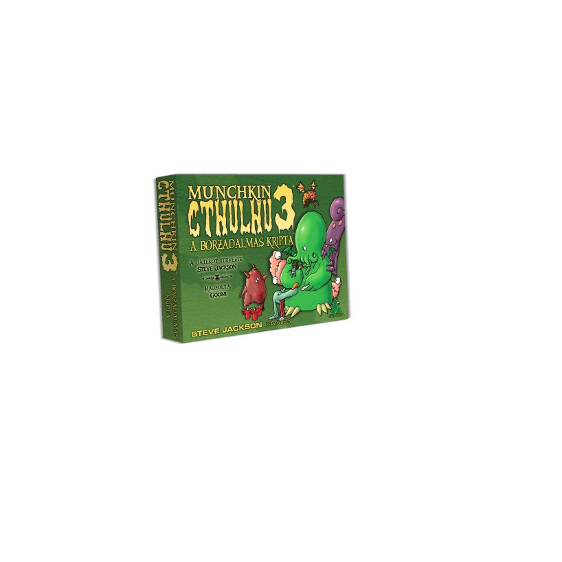 Munchkin Cthulhu 3 - A borzadalmas kripta Társasjáték (DEL34518)
