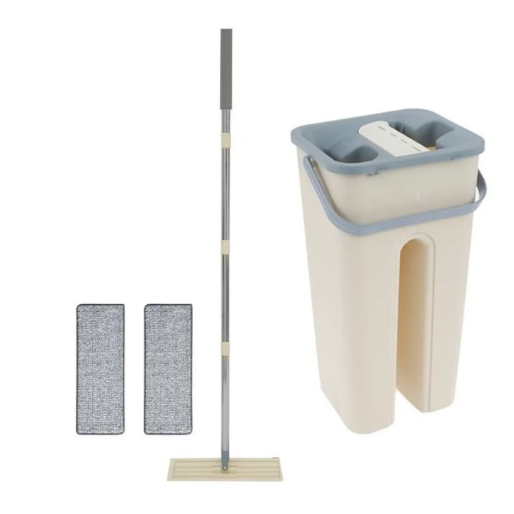 TOO CT-002-W Duál Lapos felmosó szett 7L - Barna (CT-002-W)