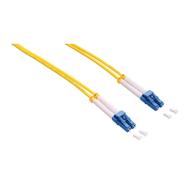 Logilink Fiber duplex patch kábel, OS2, 9/125 , LC-LC, sárga, 50 m (FP0LC50) (FP0LC50)