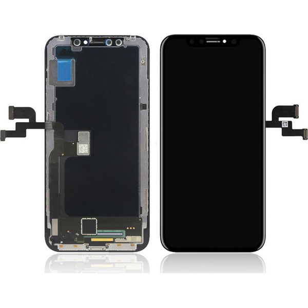 CoreParts MOBX-IPCX-LCD-B reservedel til mobiltelefon Skærm Sort