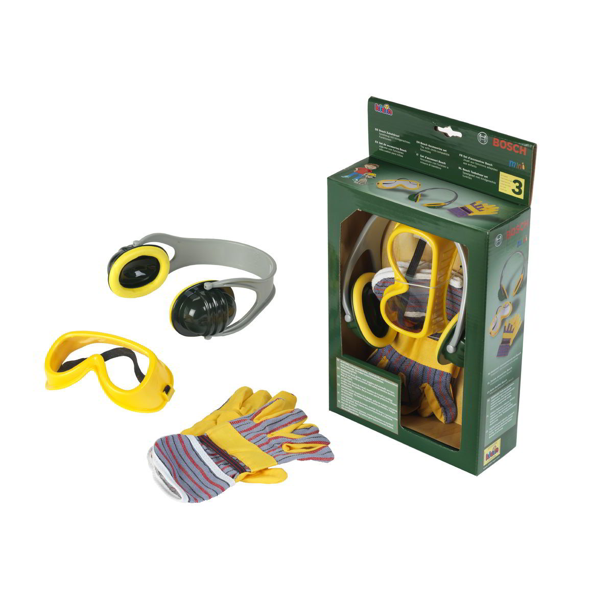 Klein Bosch Mini Játék védőfelszerelés - 3 darabos (8535KN)