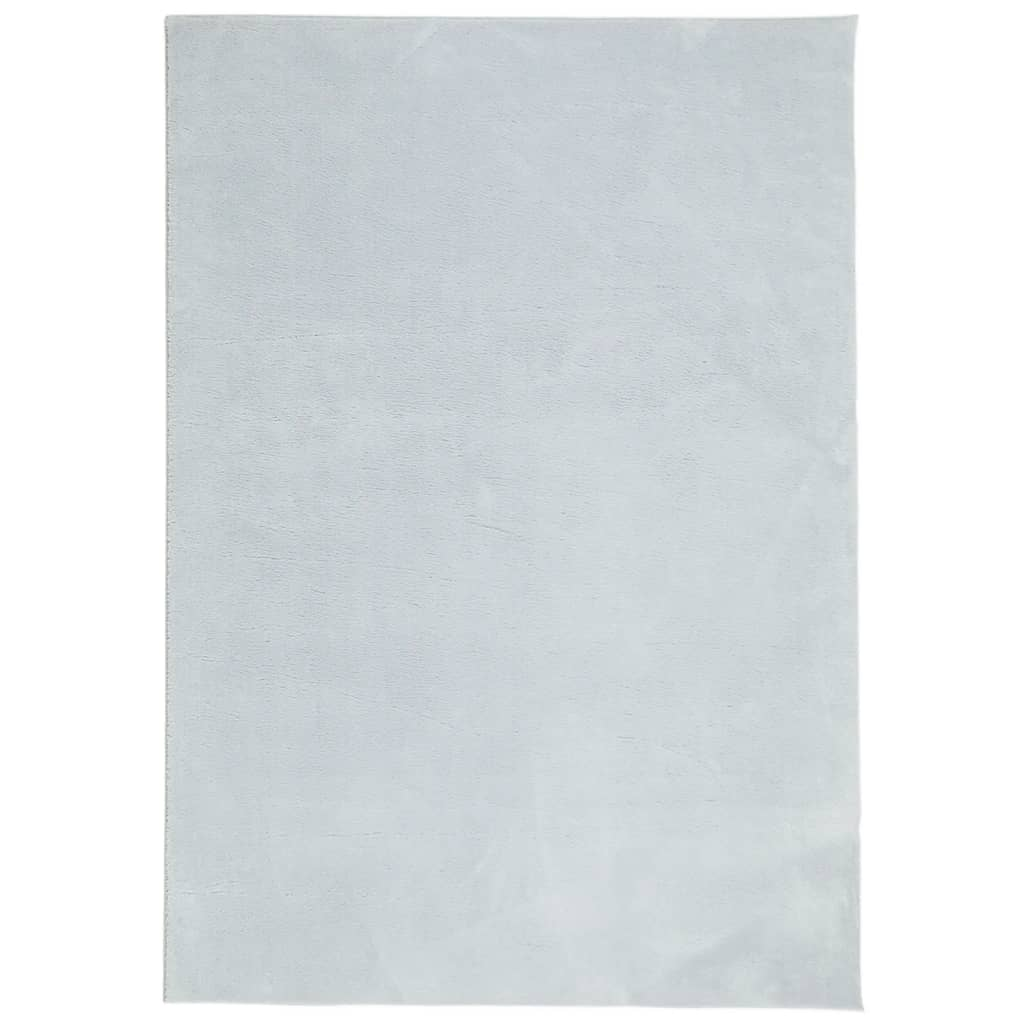 HUARTE kék rövid szálú puha és mosható szőnyeg 120 x 170 cm (375133)